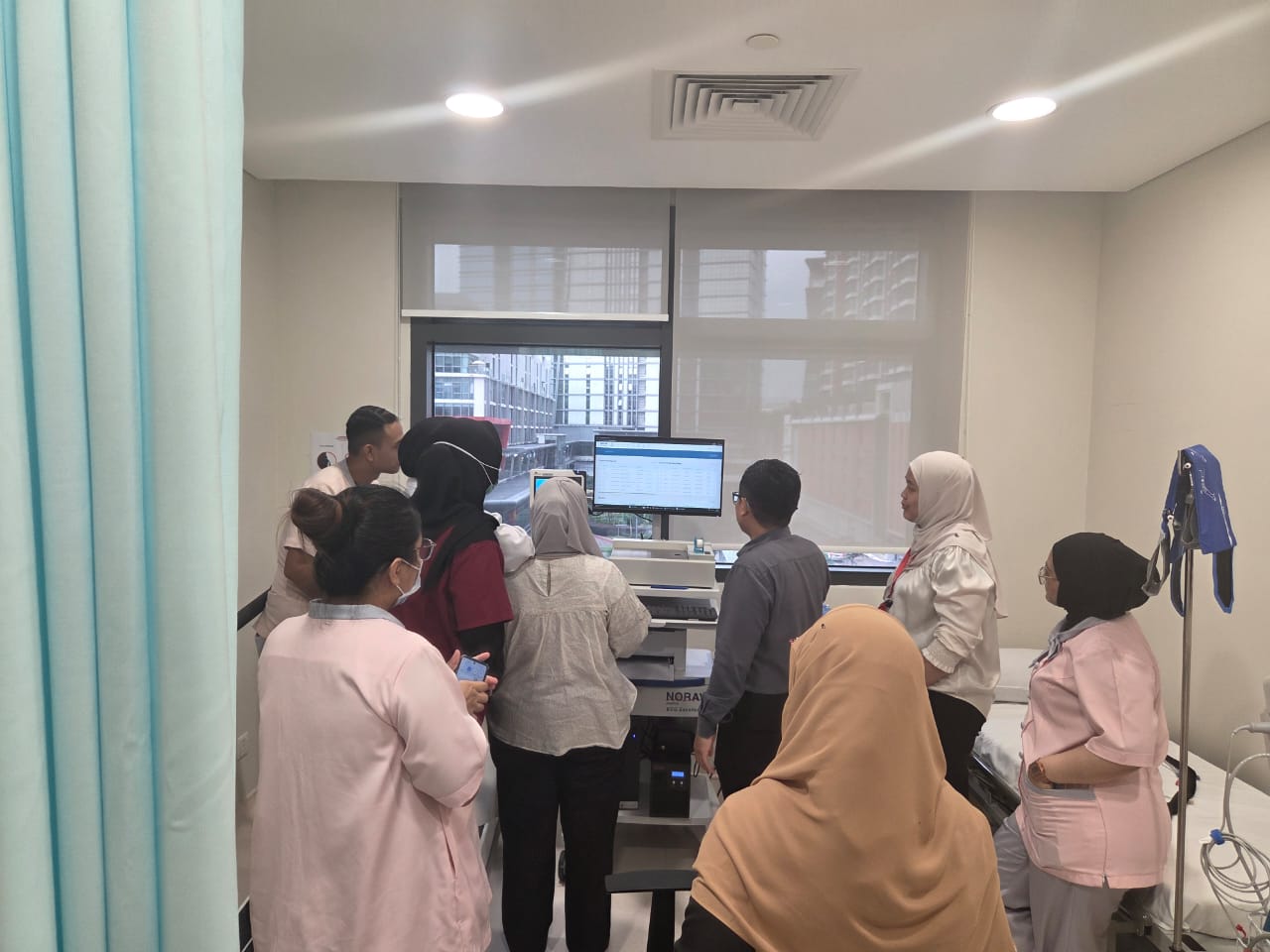 NORAV deployment in hospital ward